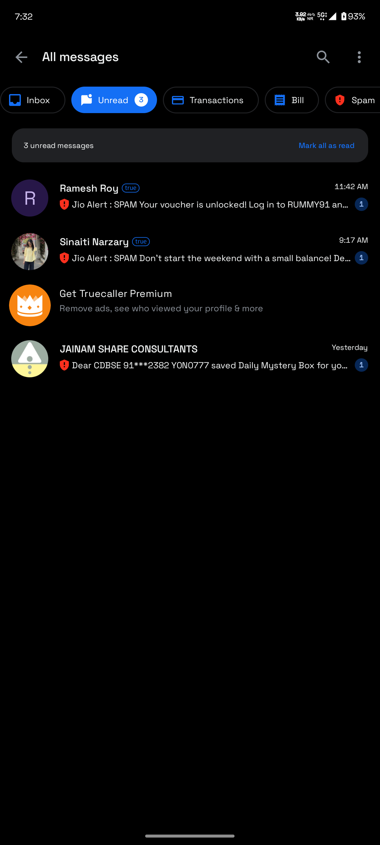 hack message