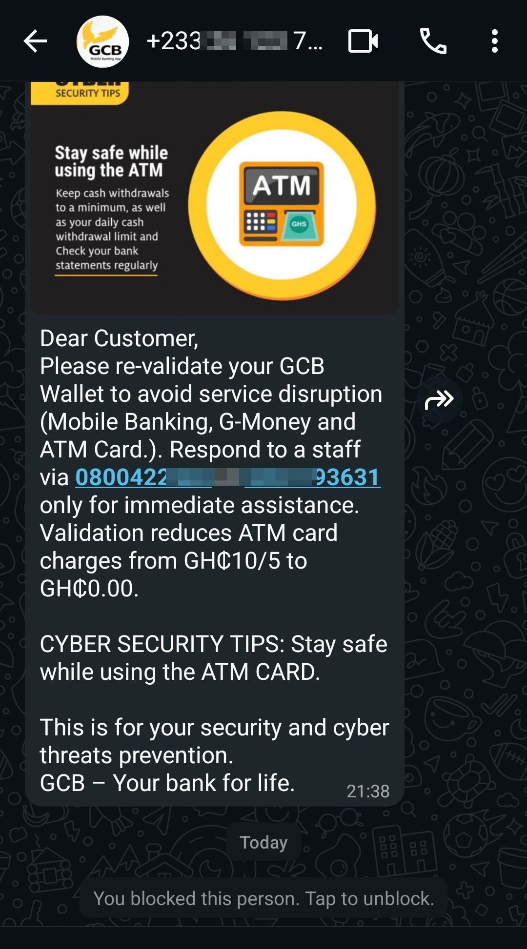 FRAUD ALERT!