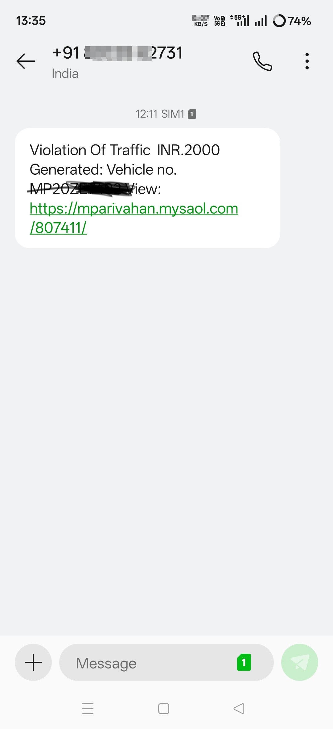 fake scam money loss don't click on the link