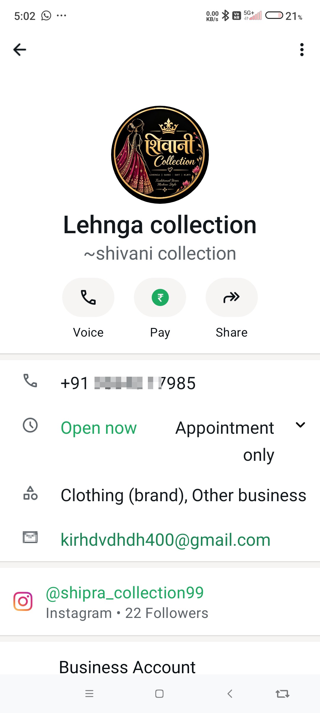 INSTA CLOTH PURCHASING SCAM 