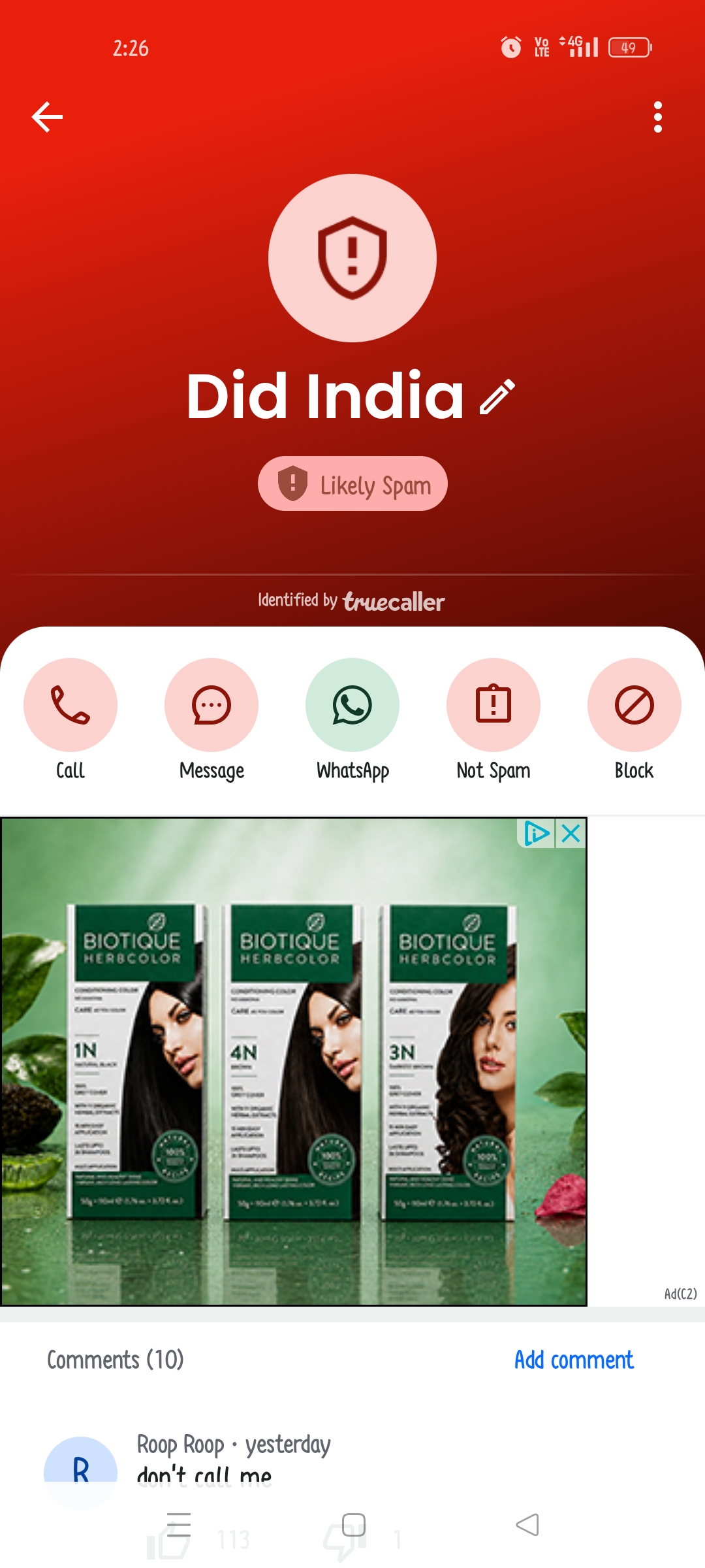 scam calls every day 