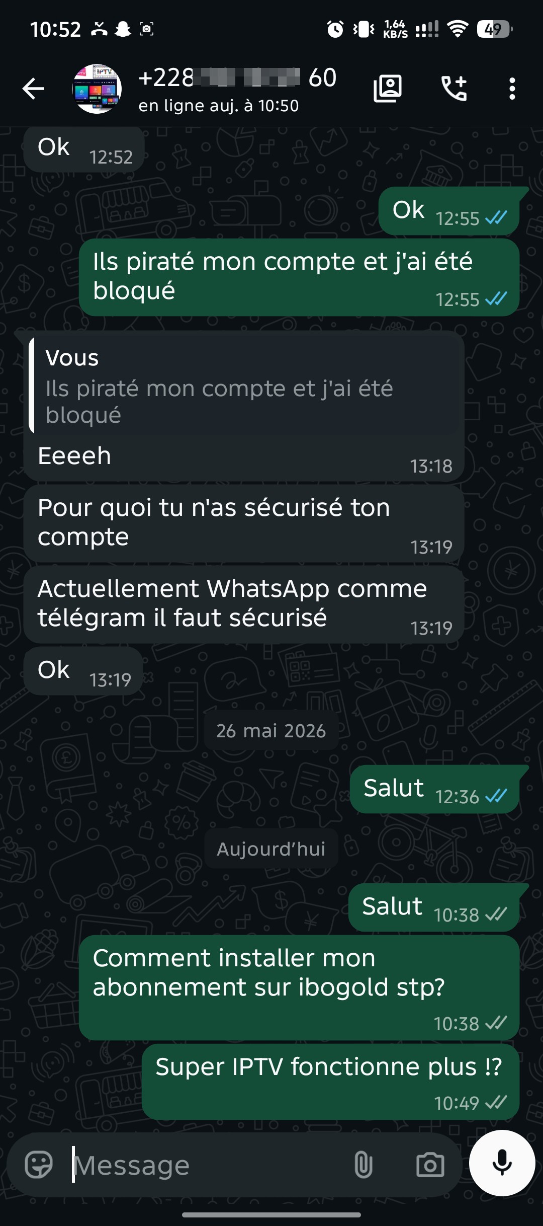 scam on Telegram group - image 4
