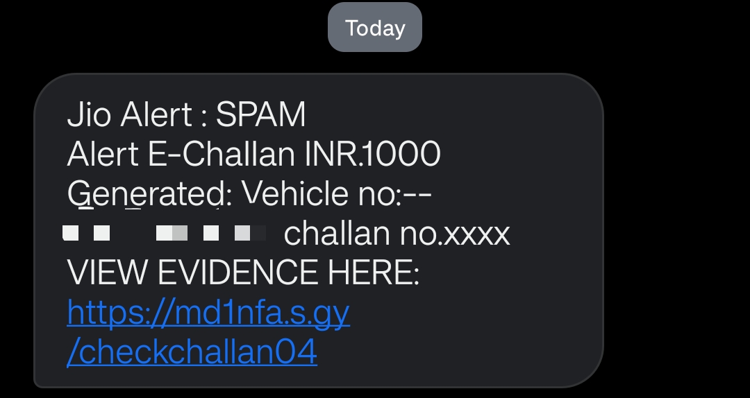 challan scams