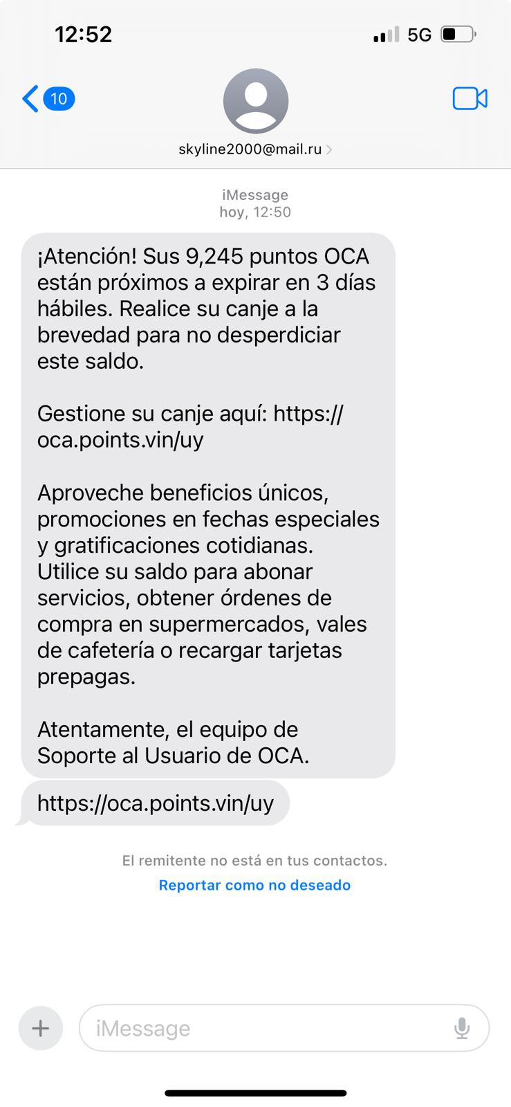 iPhone scam