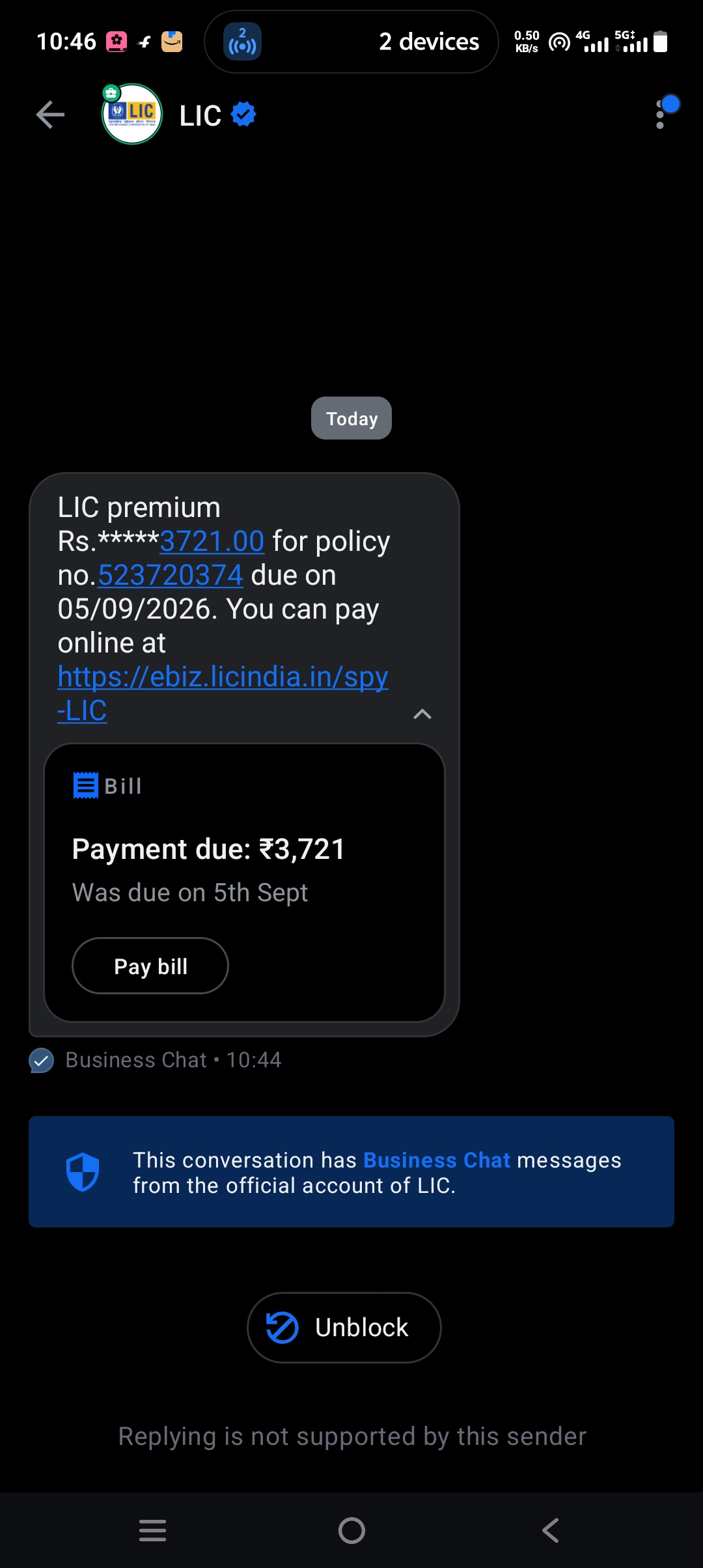 it's a scam because I have never signed up for this 