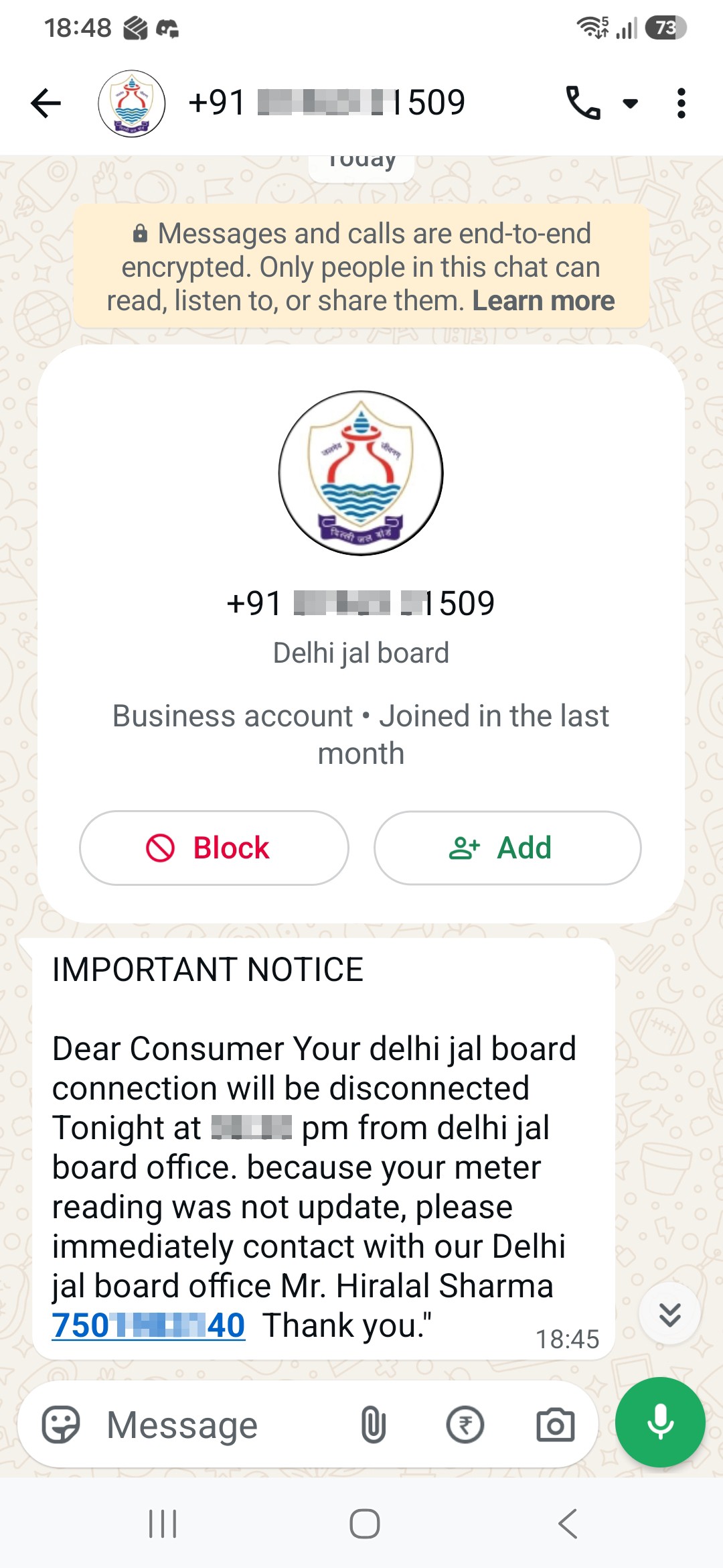 Delhi Jal Board Scam 
