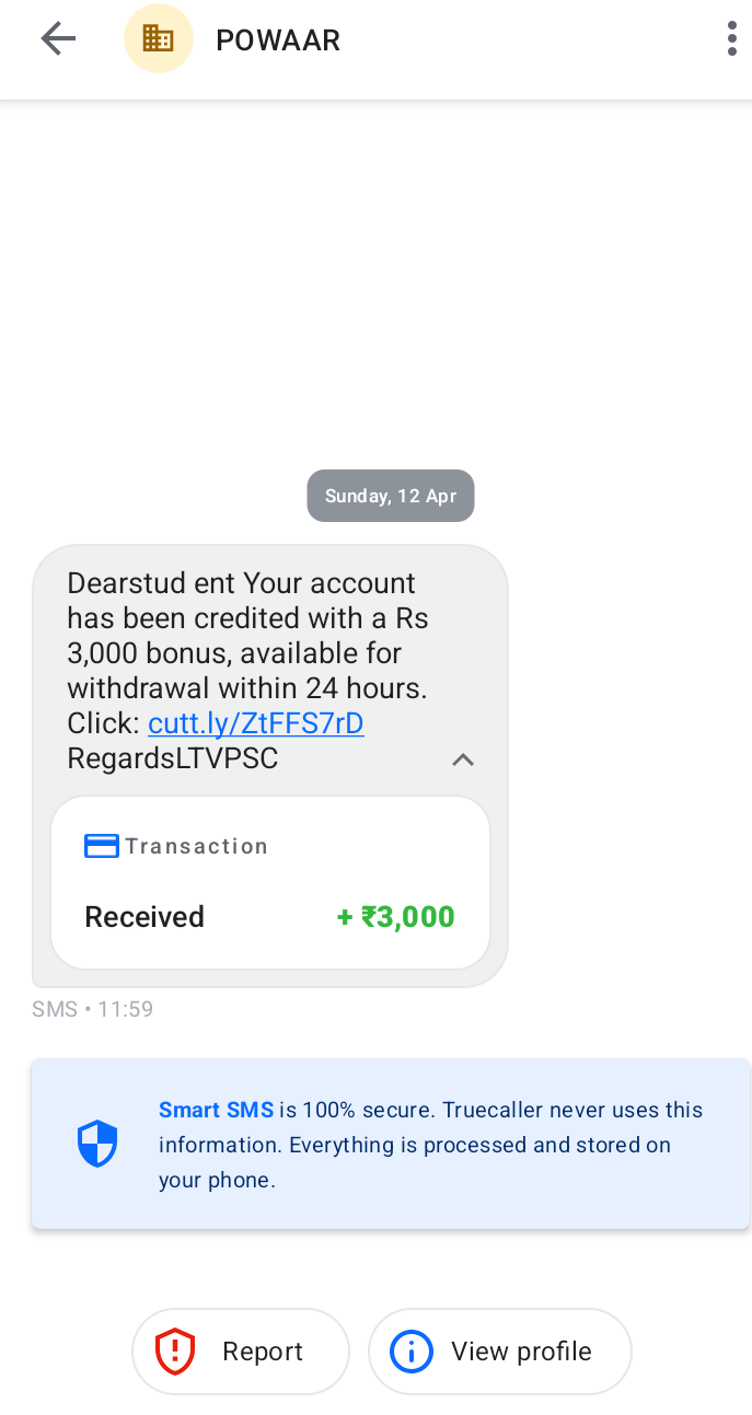 Money Fraud