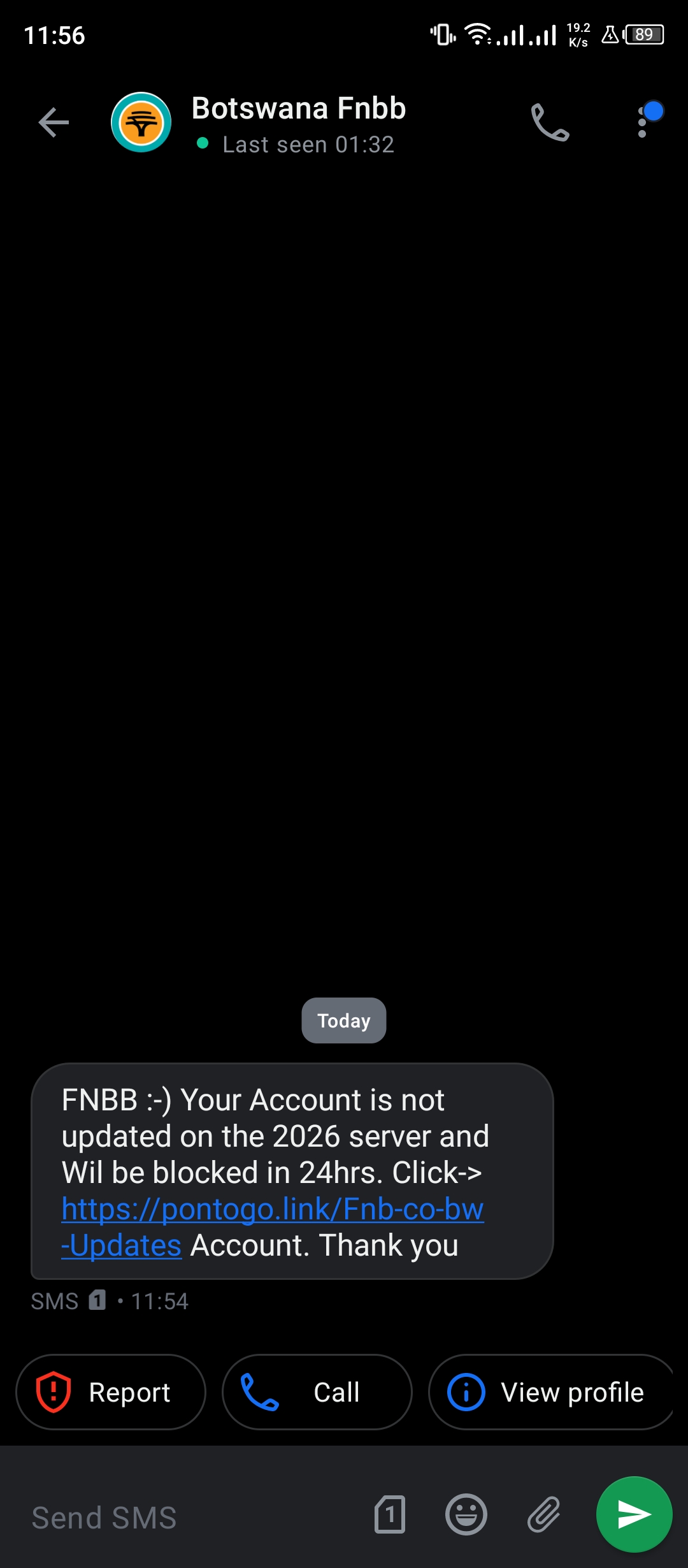 Beware of this scammer 
