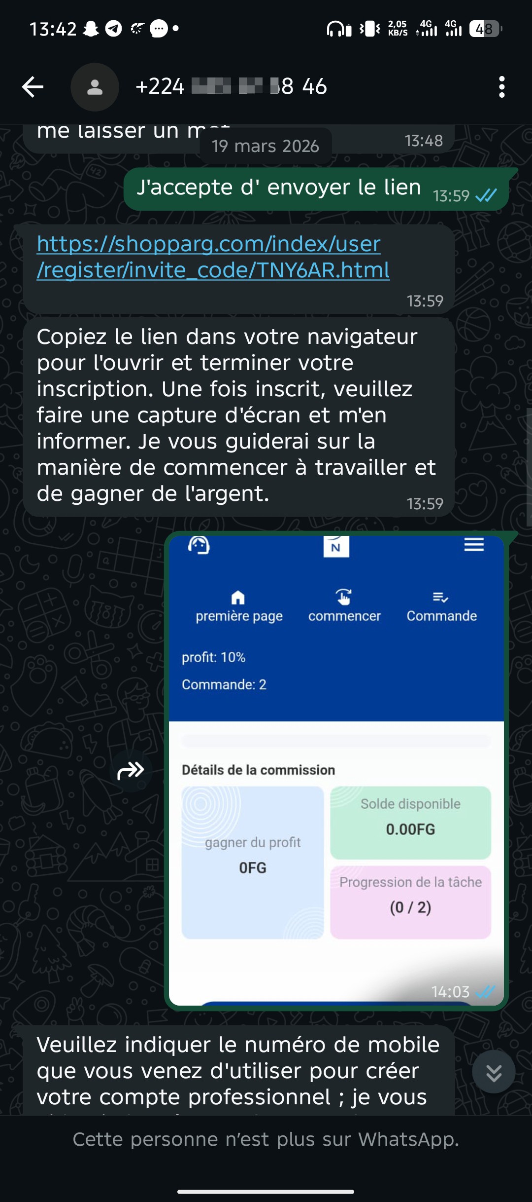I was a victim [PHONE]