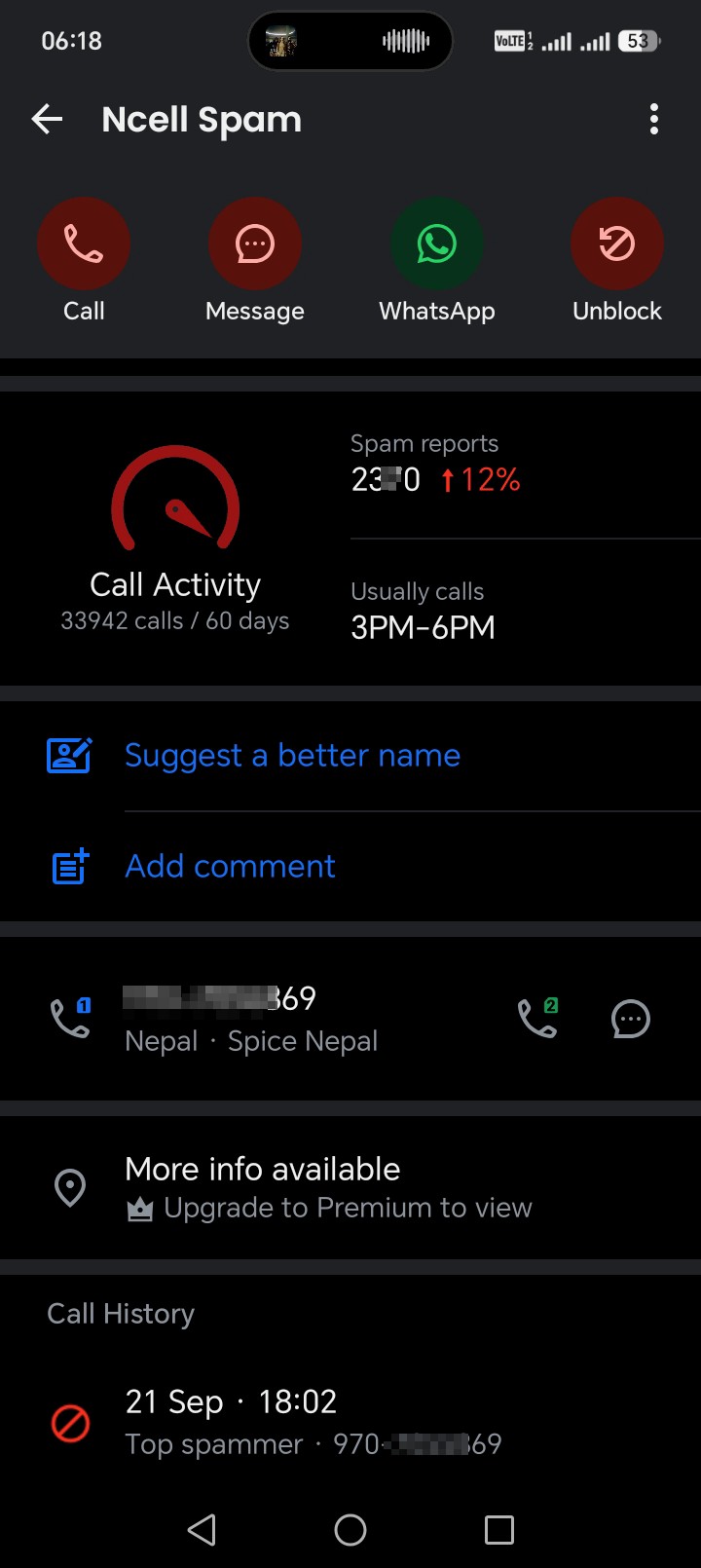 phone call scam