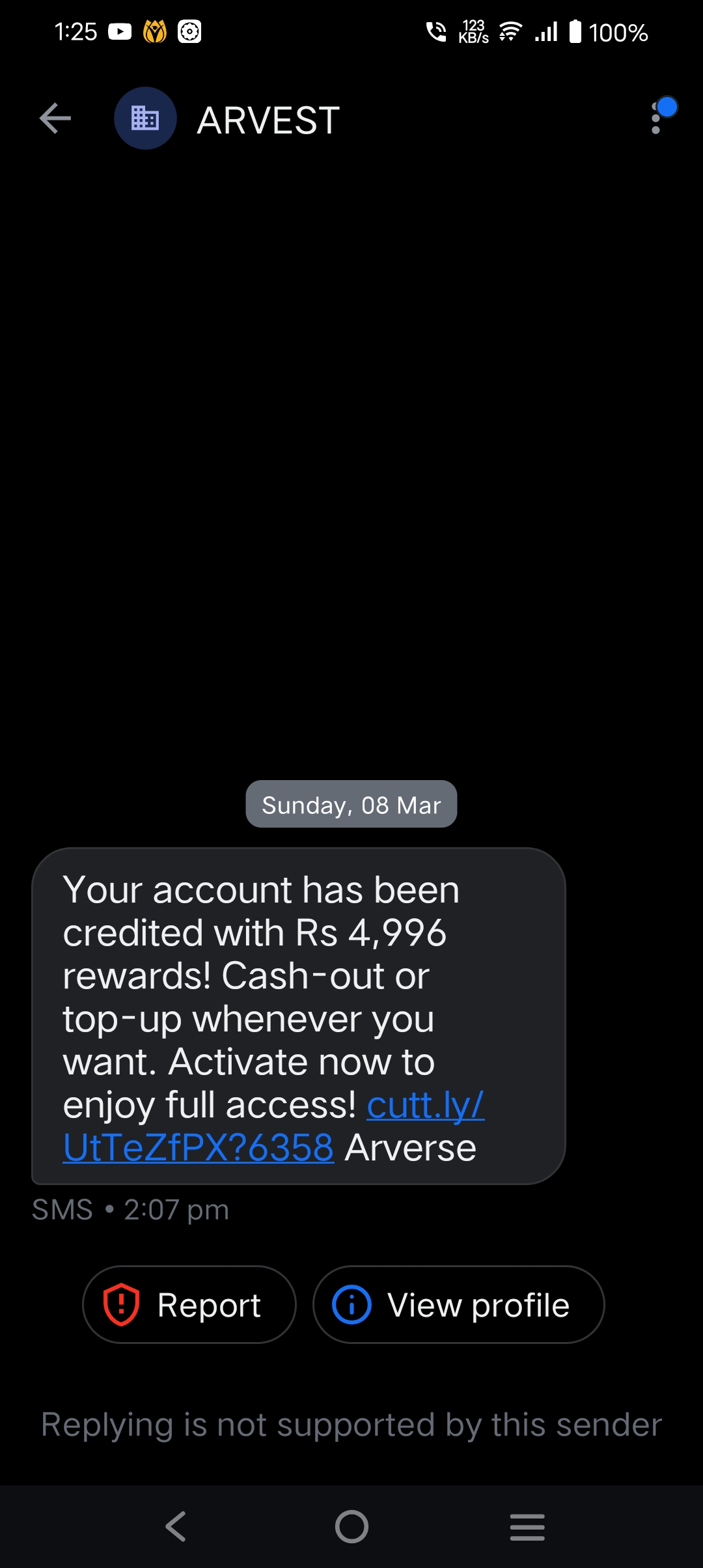 is it a scam or no? I'm 100% sure it is 