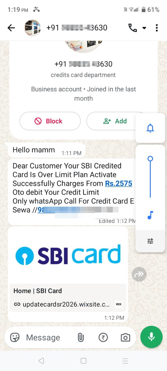 Trying to scam my mom.