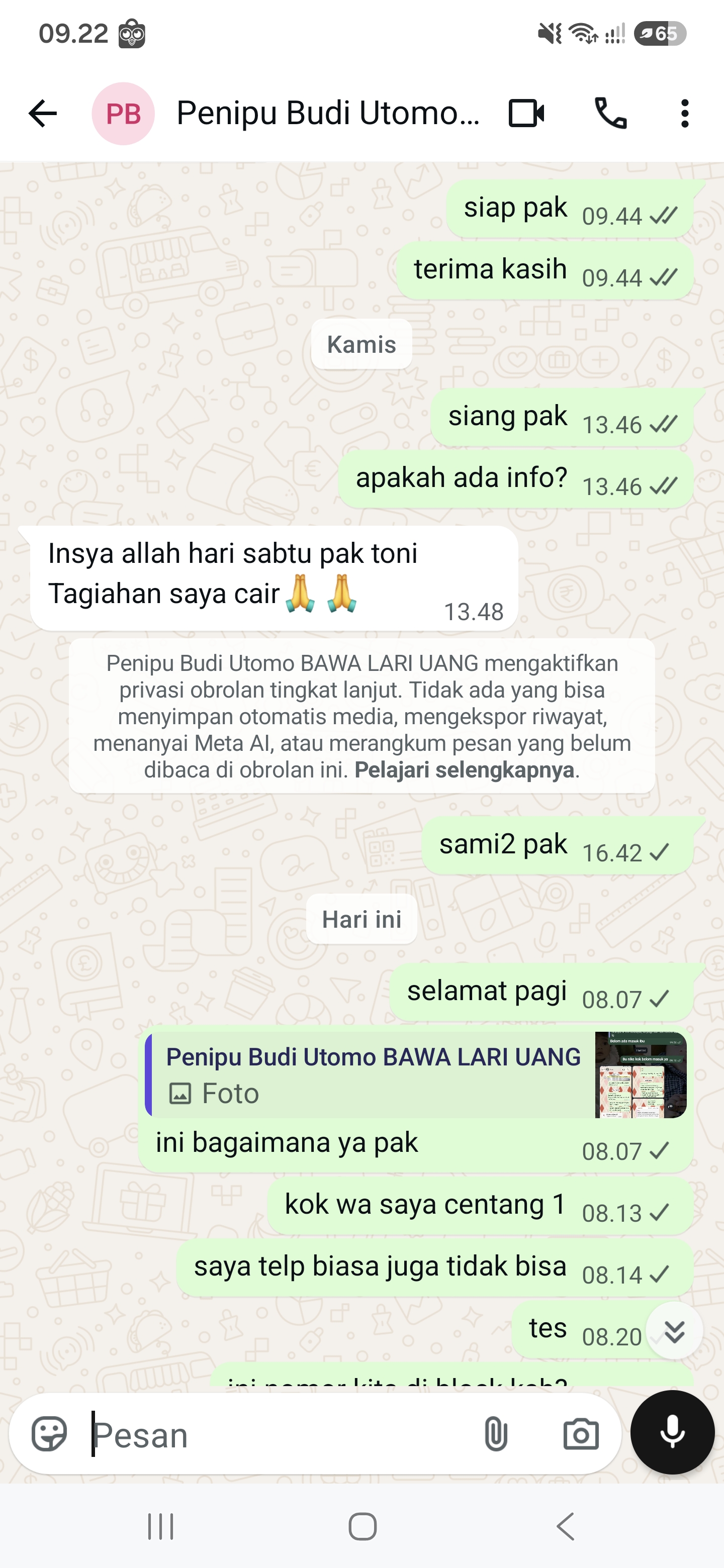 SETIA BUDI UTOMO PENIPU - image 2