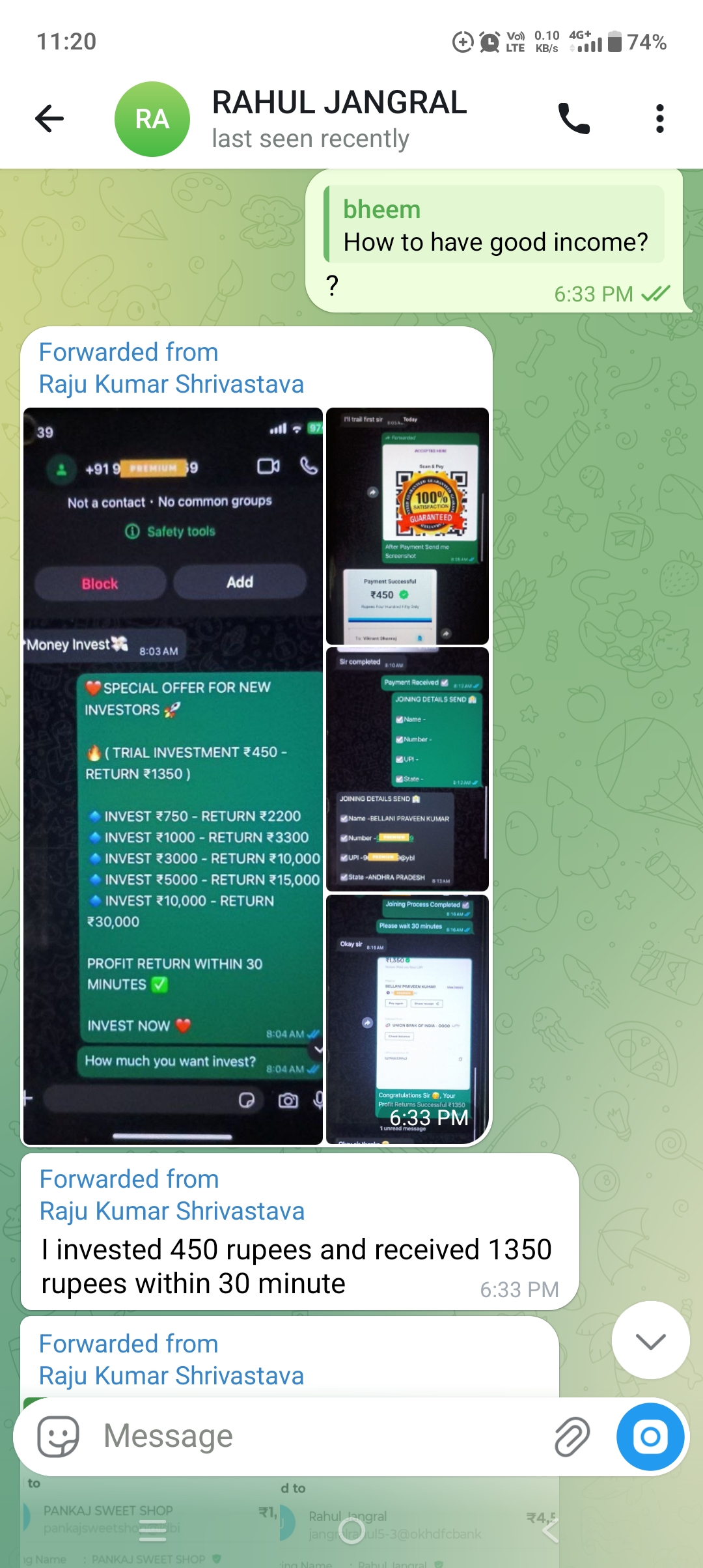 Telegram trading scam - image 5