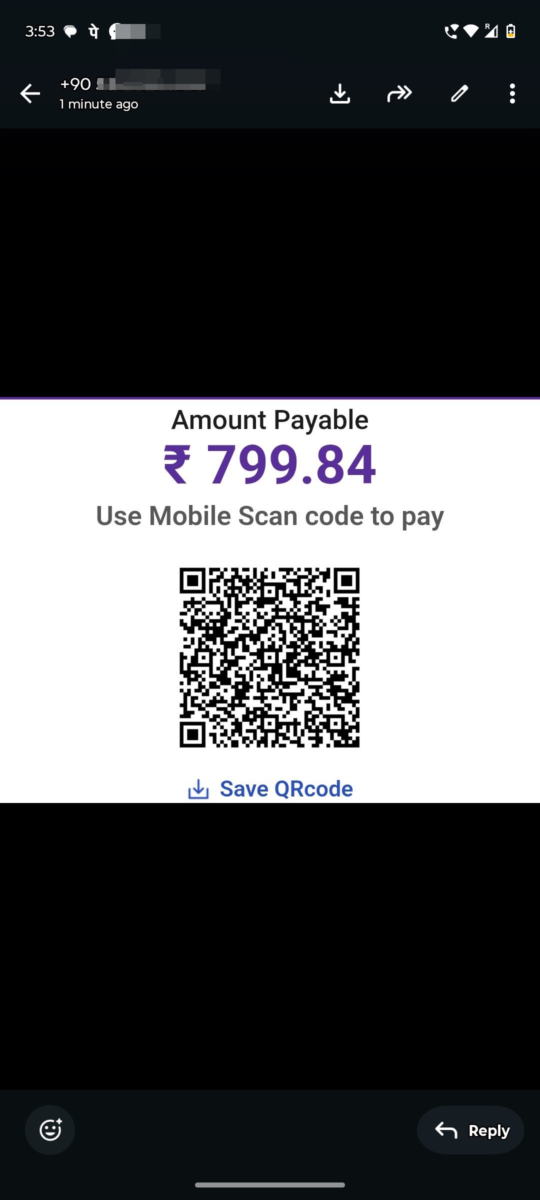 [Phone] This is the number of the fraudsters.