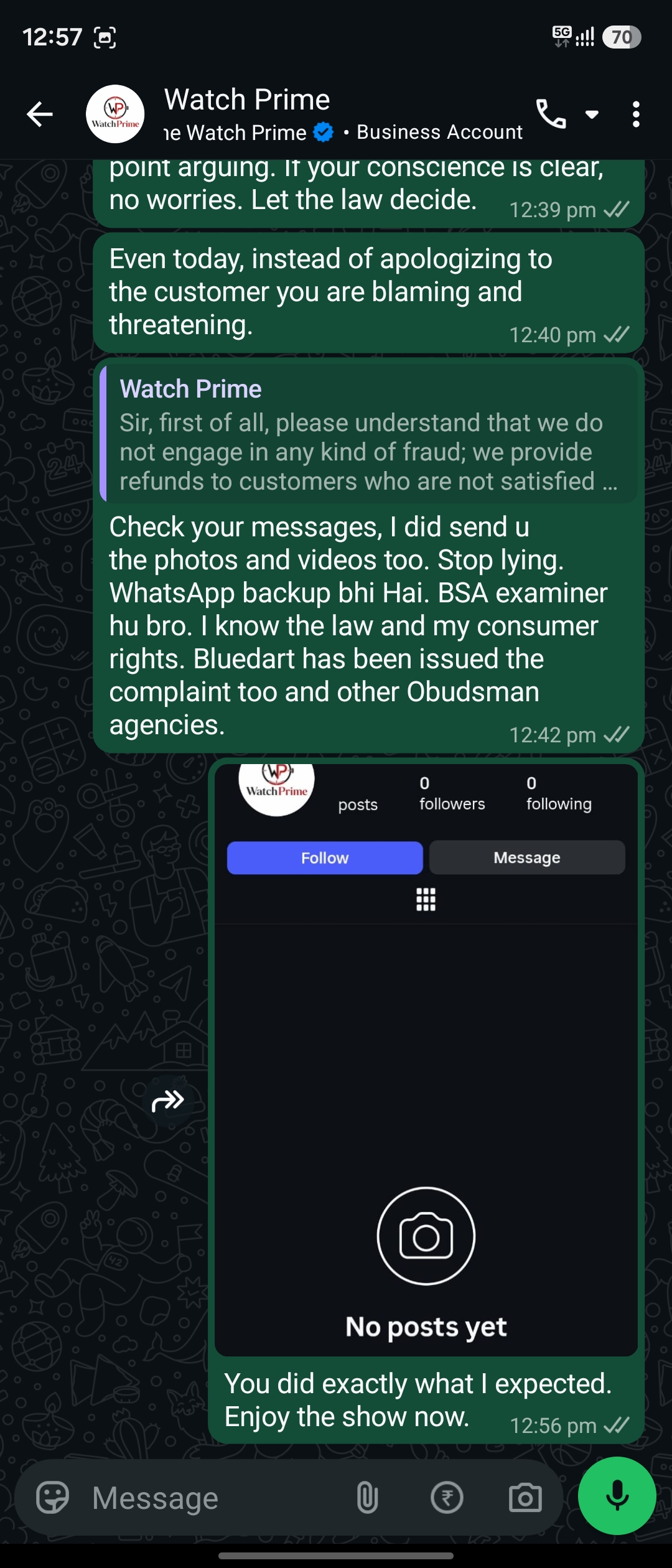 Watch Prime FAKE WATCHES Scam