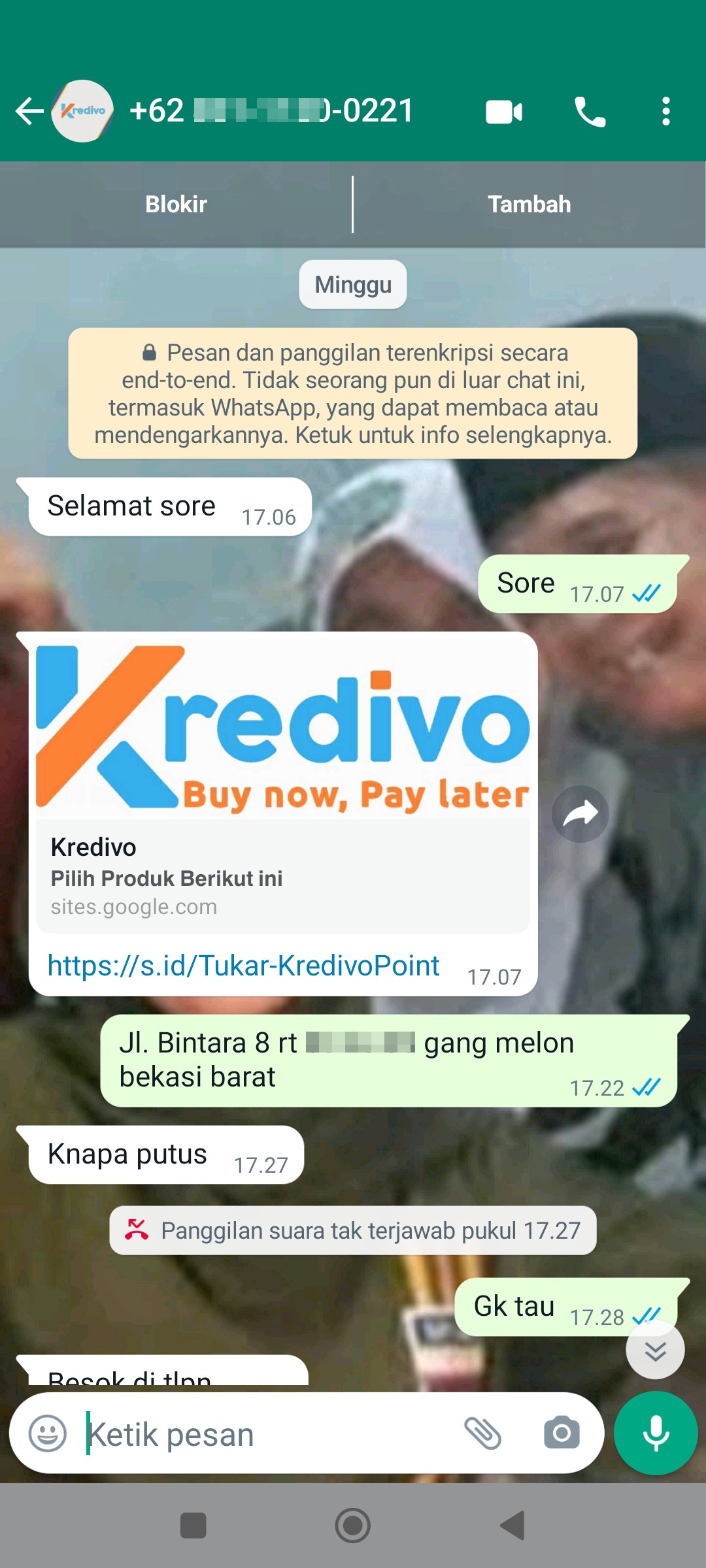Scam in the Kredivo app - image 2