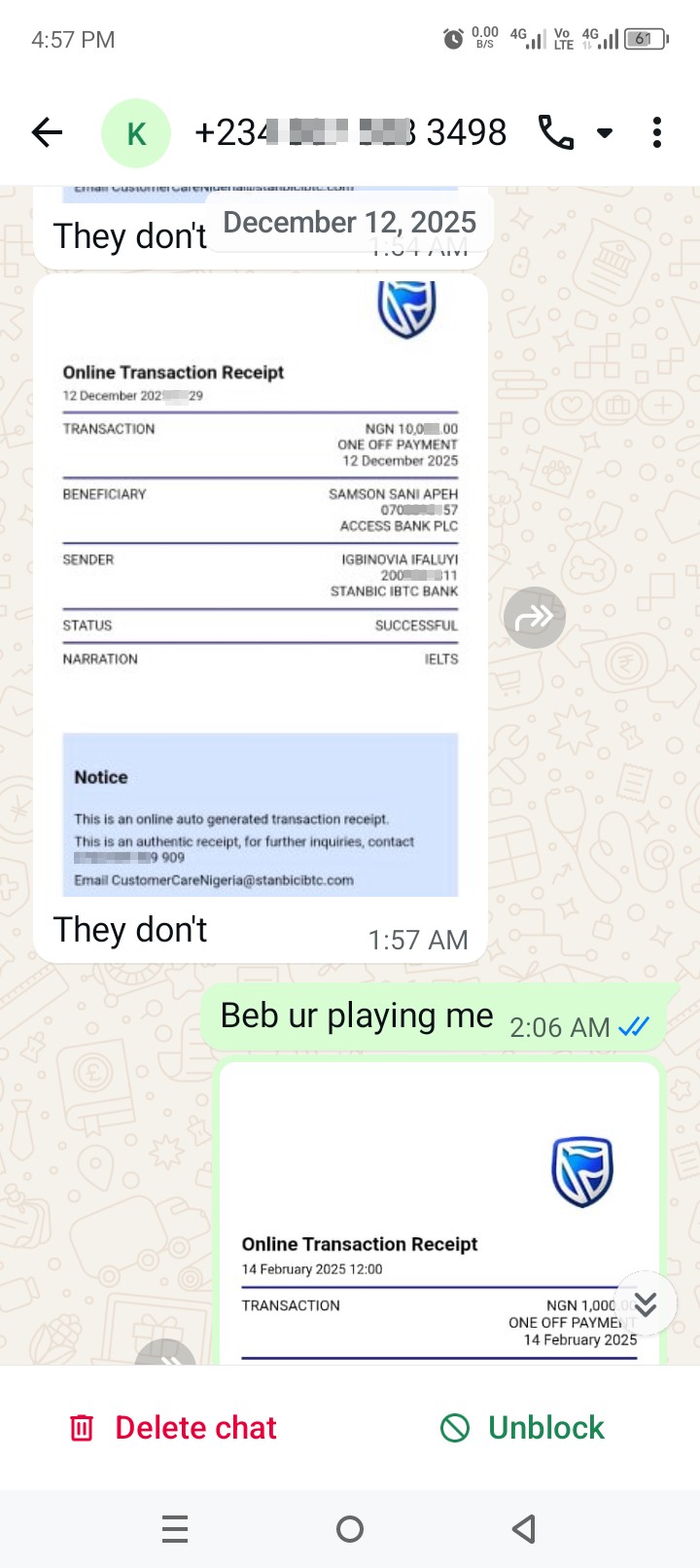 he makes fake transfers add women on social media women use and rob them