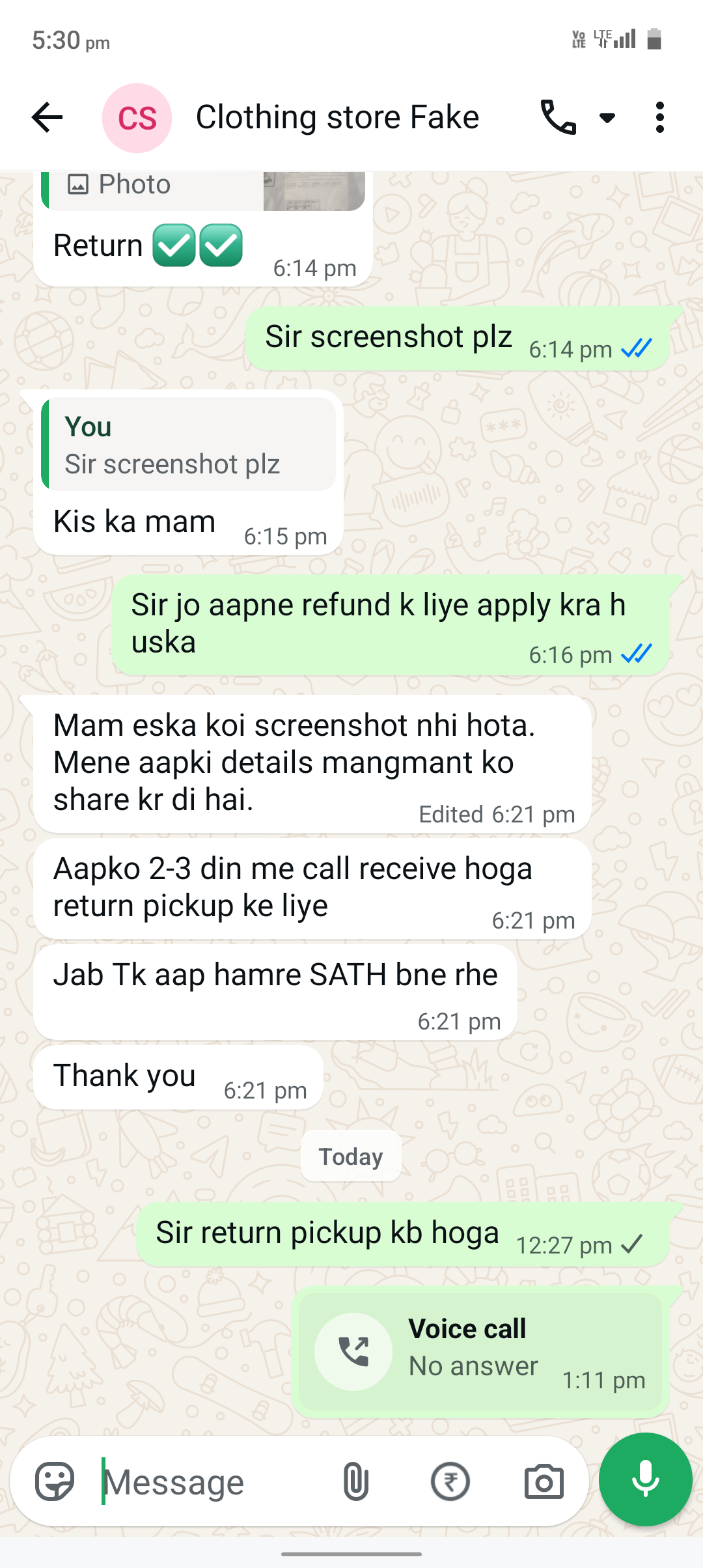 I ordered a suit from Instagram a few days ago, which sent me a simple kurti.