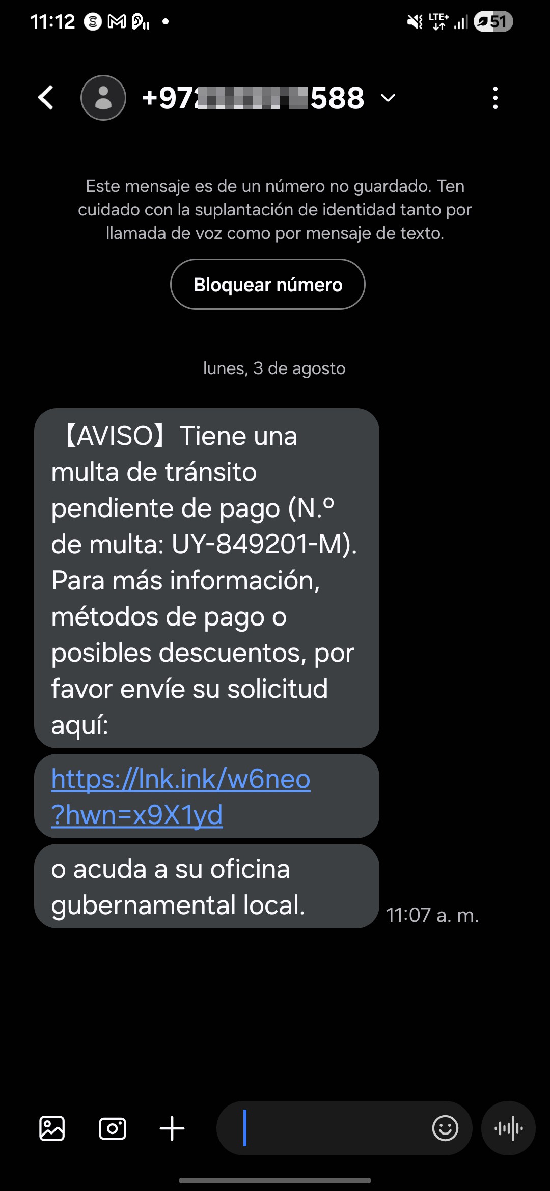 posible estafador 
