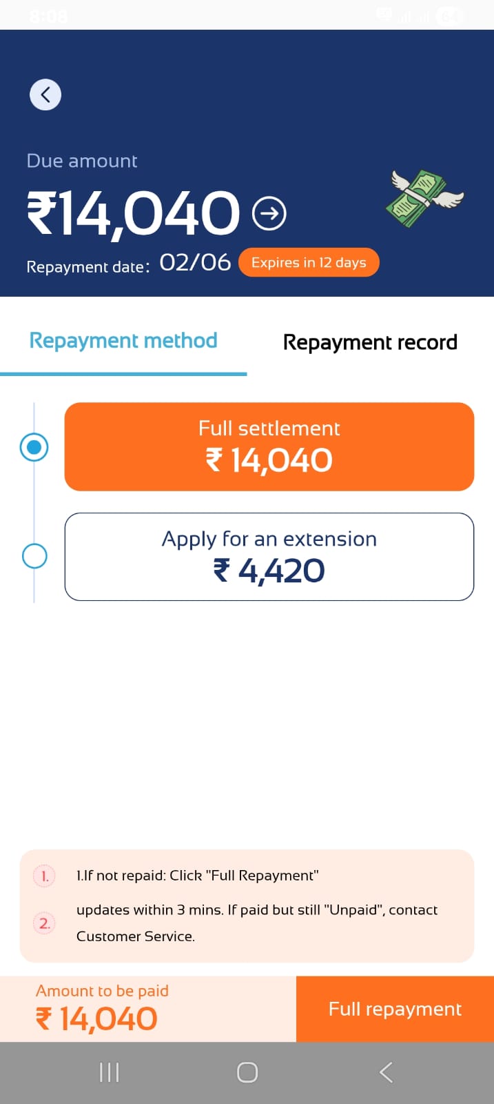 Jackpot fund app. , Hope fund app. Fake loan app and working against RBI guidelines