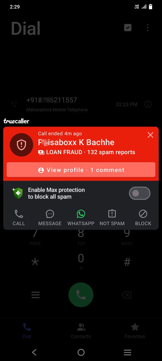 Loan recovery threats from shady operators