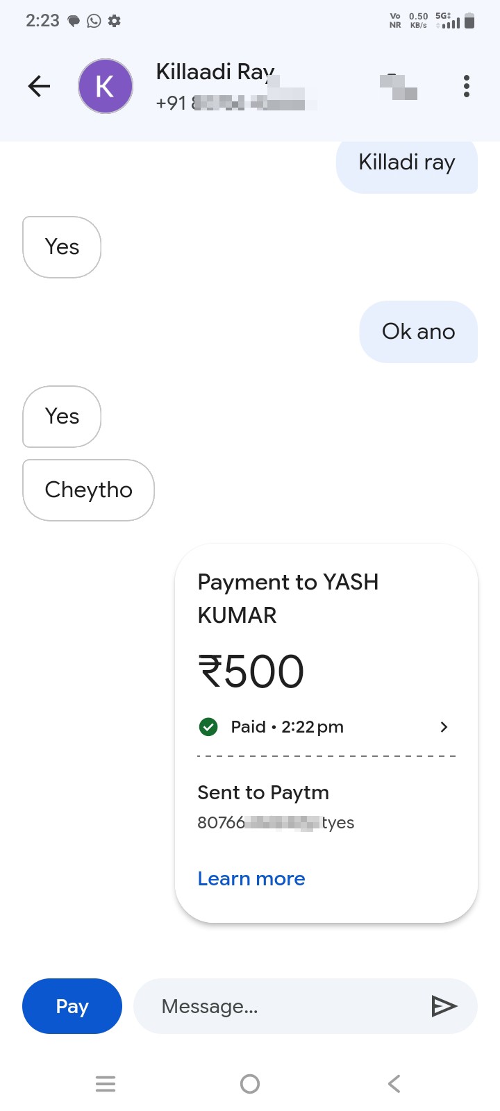 online chatting 