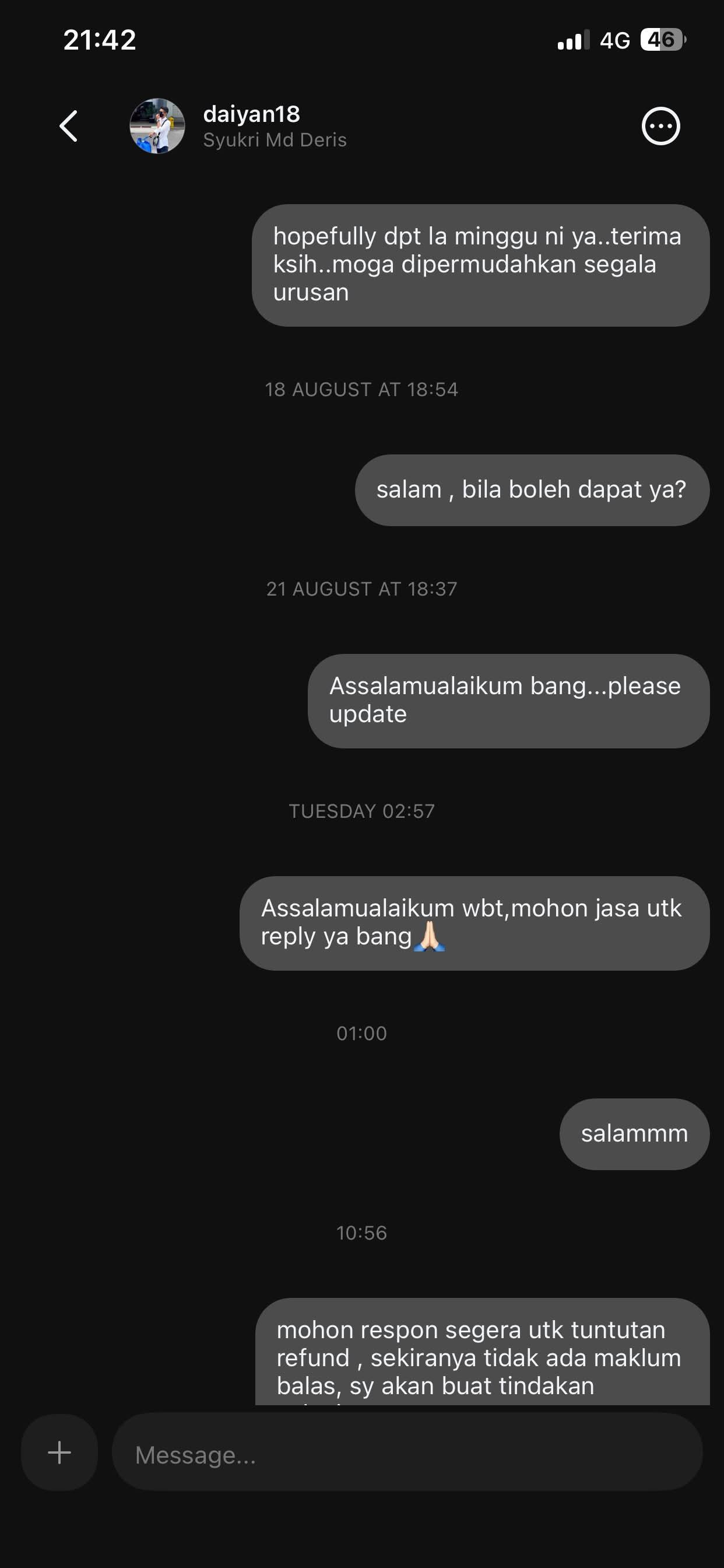 Thread scammer - image 4