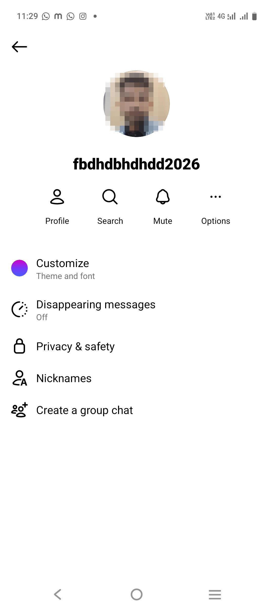 Instagram fake id & money demand from my friends 
