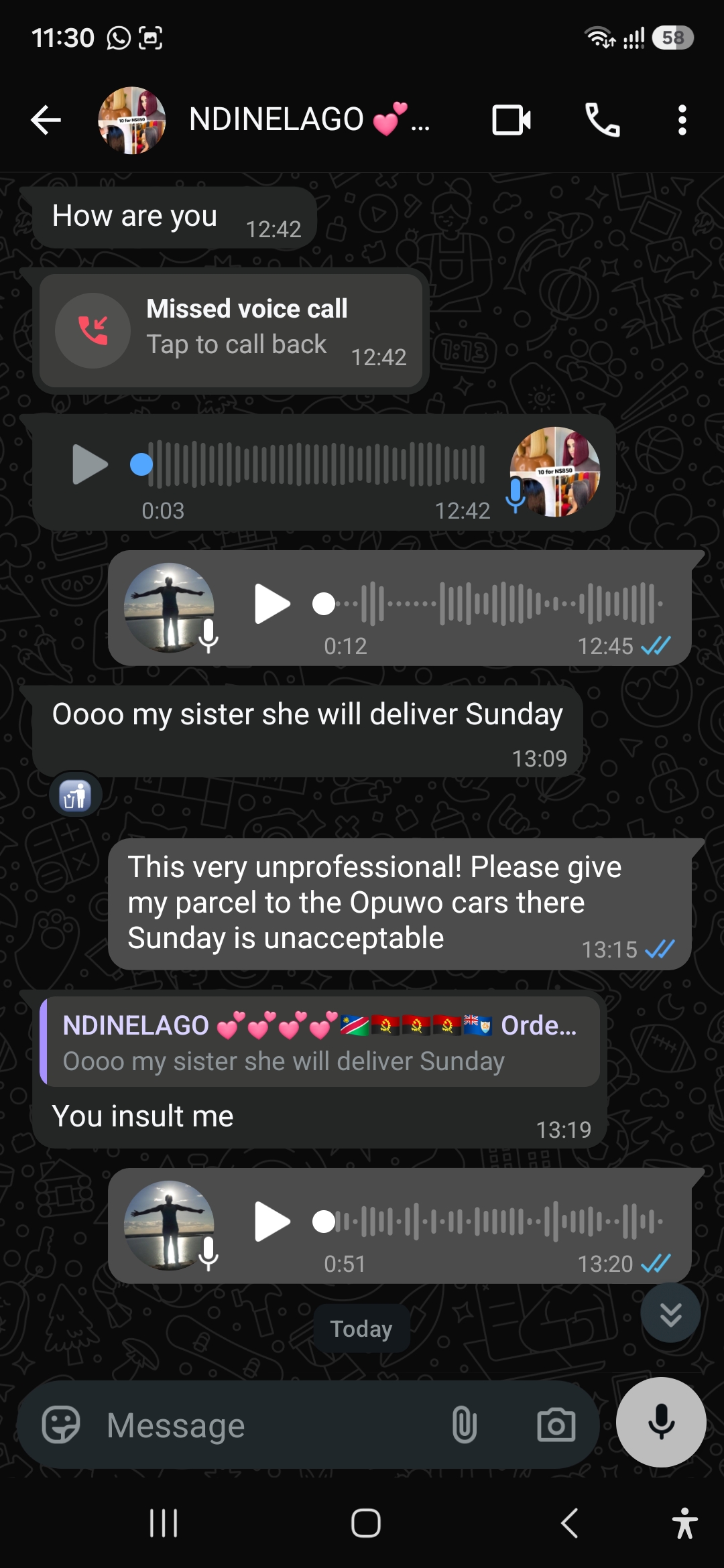WhatsApp scammer pretends to sell orders, blocks after payment - image 3