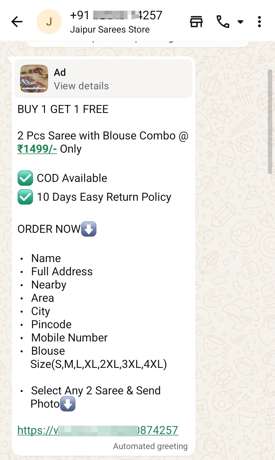 Stay away from Instagram fraud, even when they say cash on delivery, they easily commit fraud. - image 2