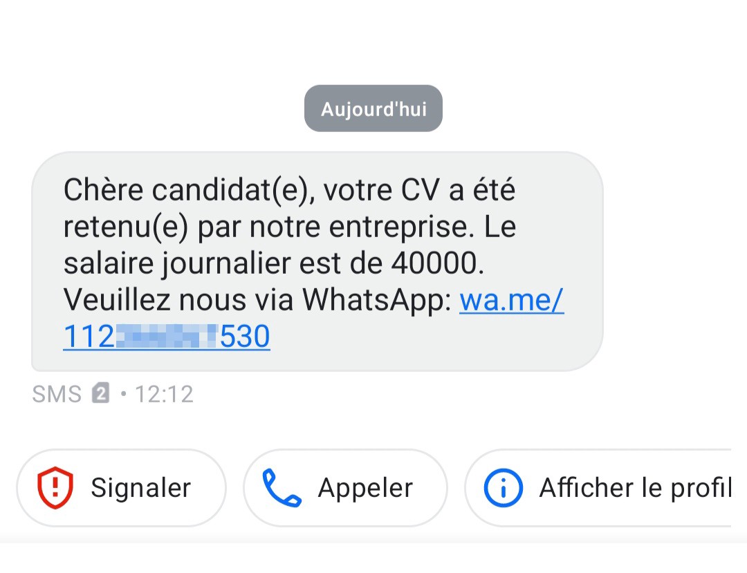 SCAM AND FRAUD