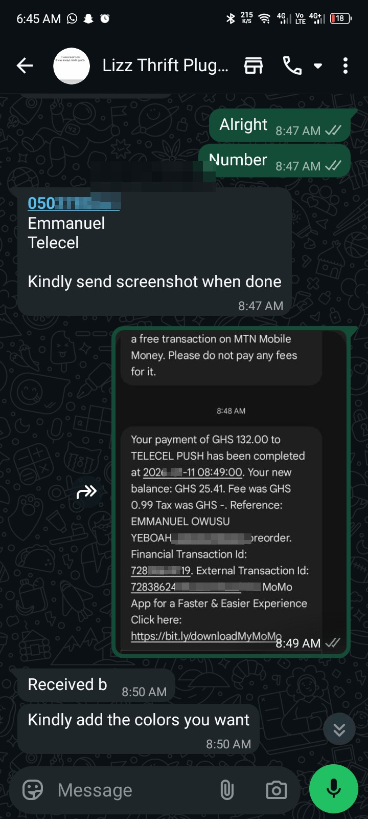 Online Store scam