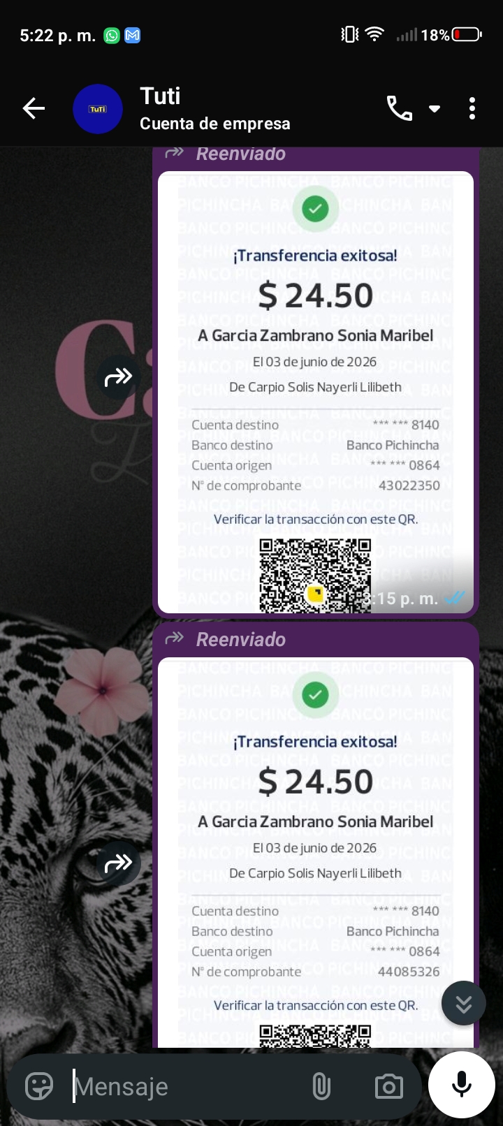 Scam in Ecuador with company Tuti - image 2