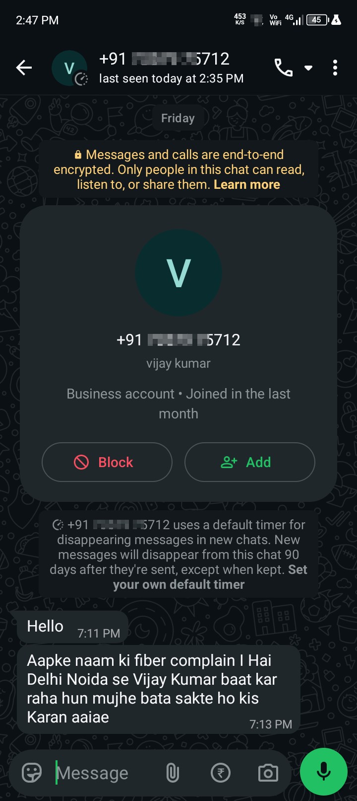 I given 500 rs to it