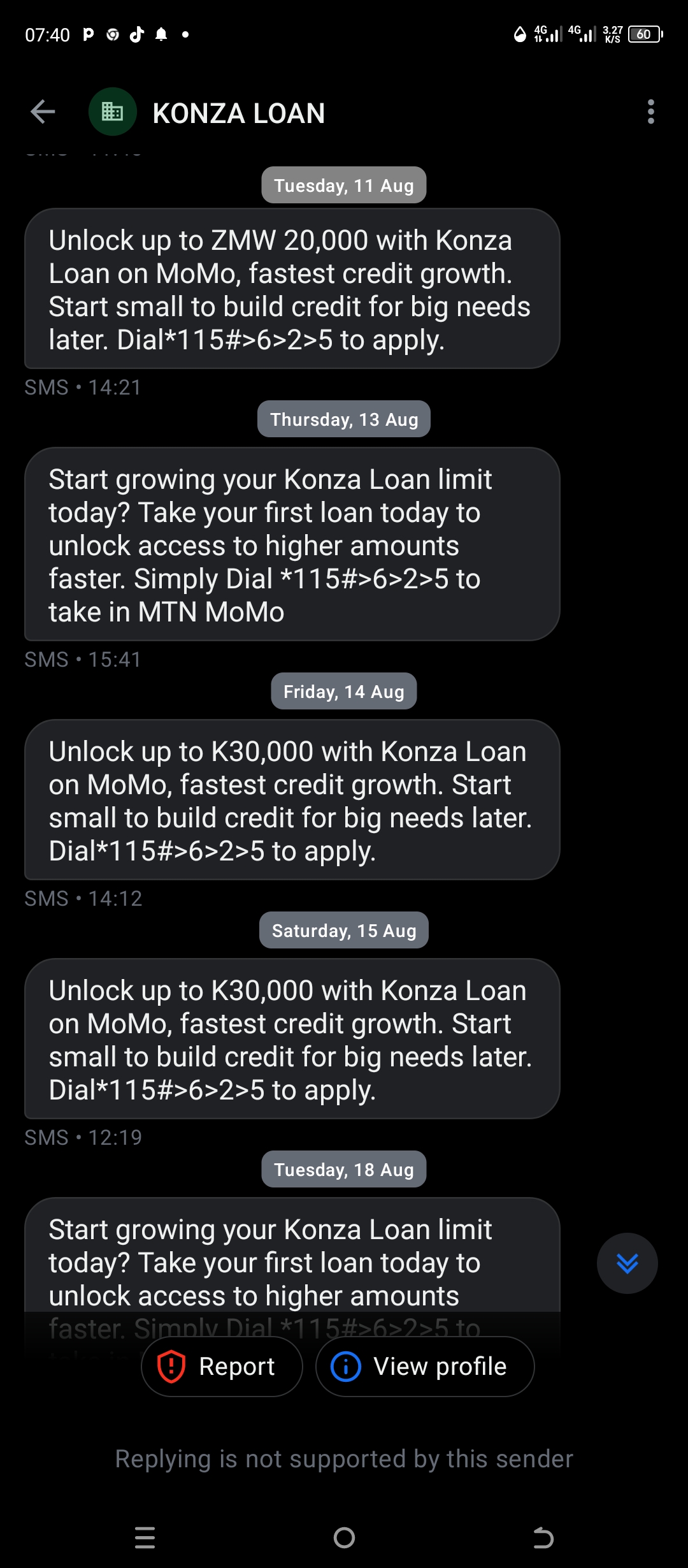 konza loan 