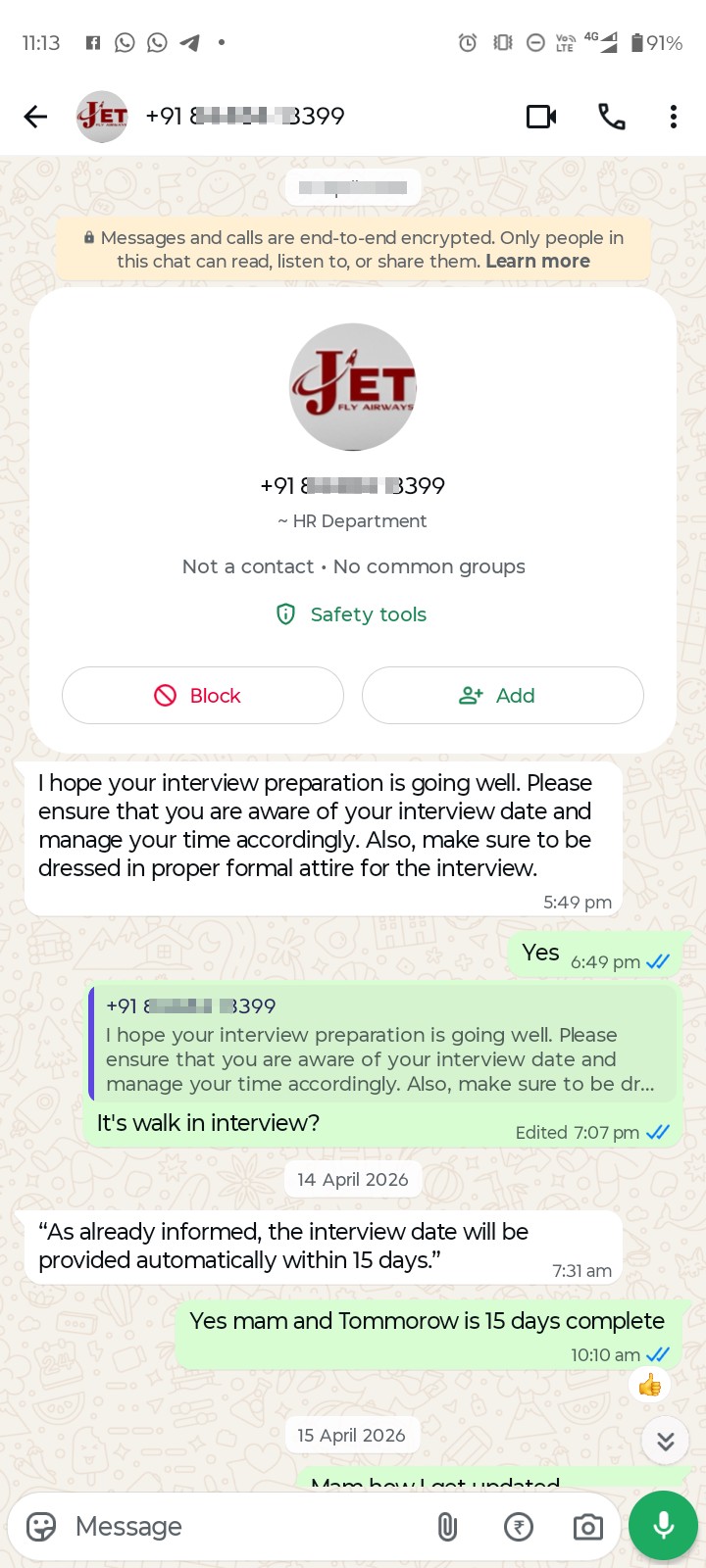 Fake JetFly Airways Job & CSA Course Scam - image 4