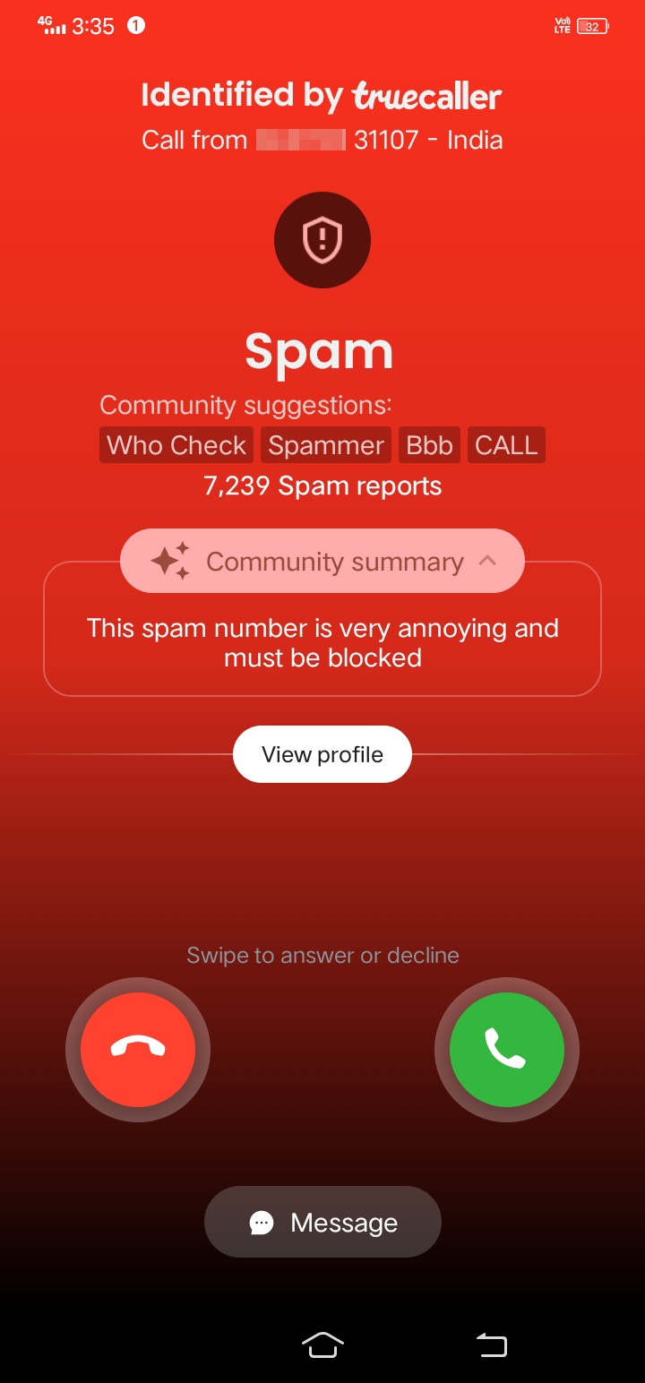 spammers a great problem 