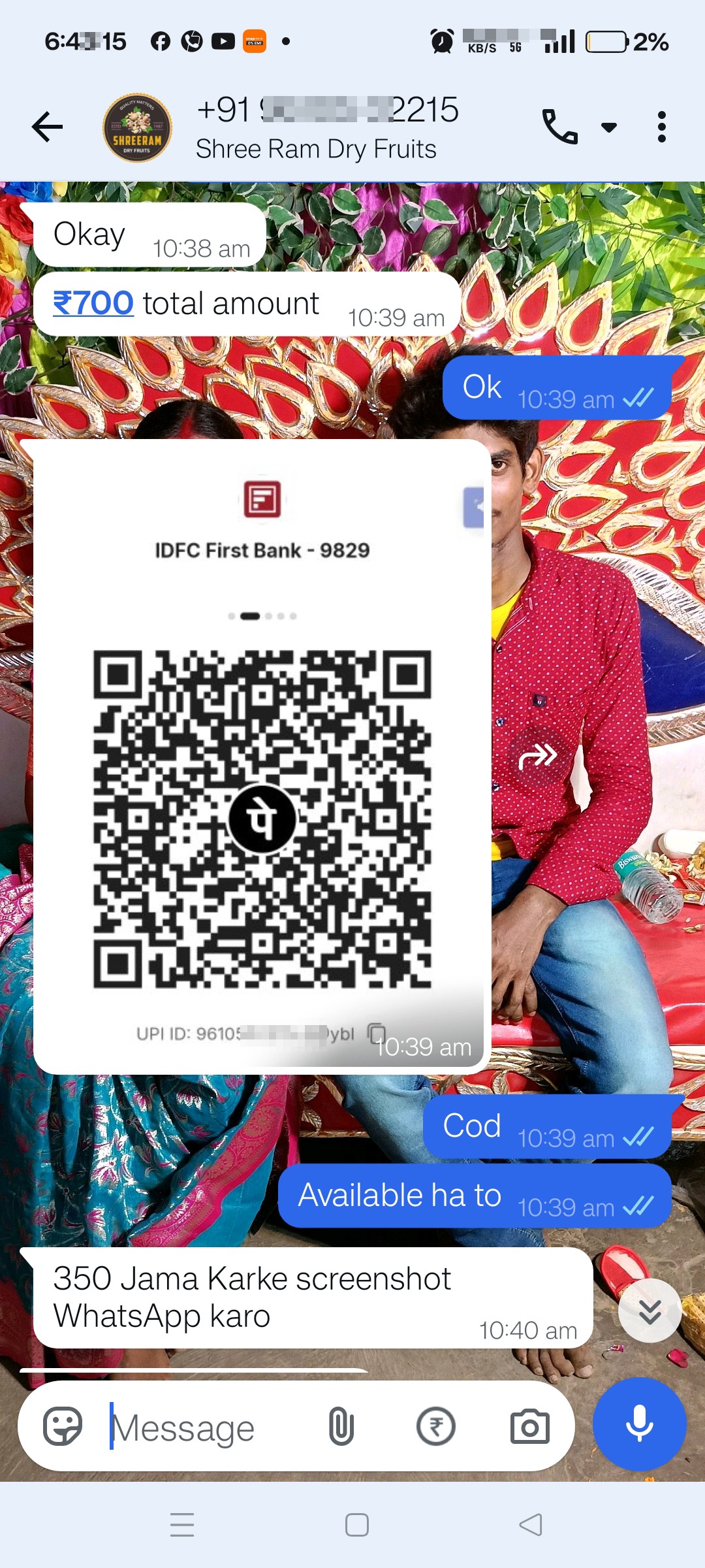 Financial fraud is happening on this number UPI Id: [PHONE] @yel - image 5