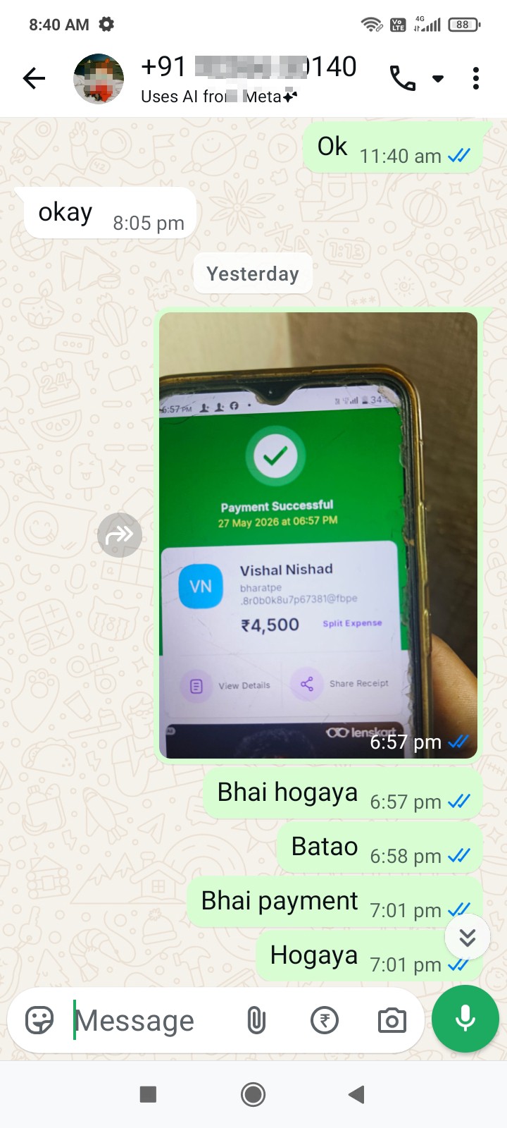 vardan ff story scam 