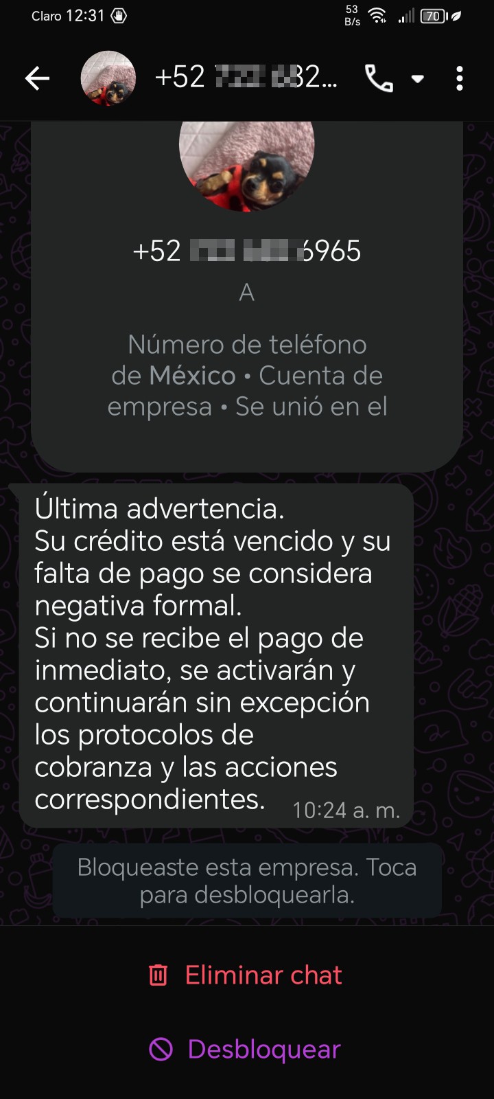extortion app Invercredito