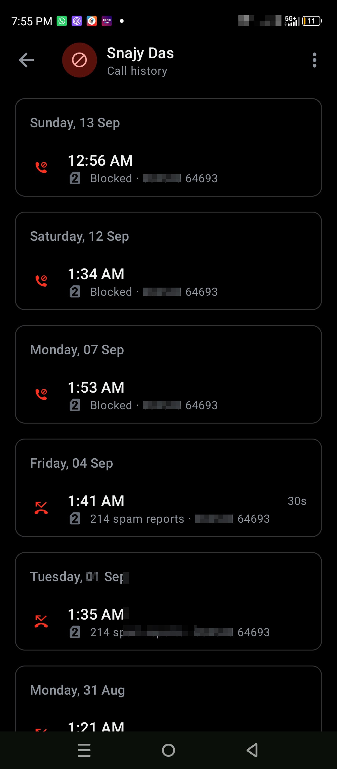 midnight calls