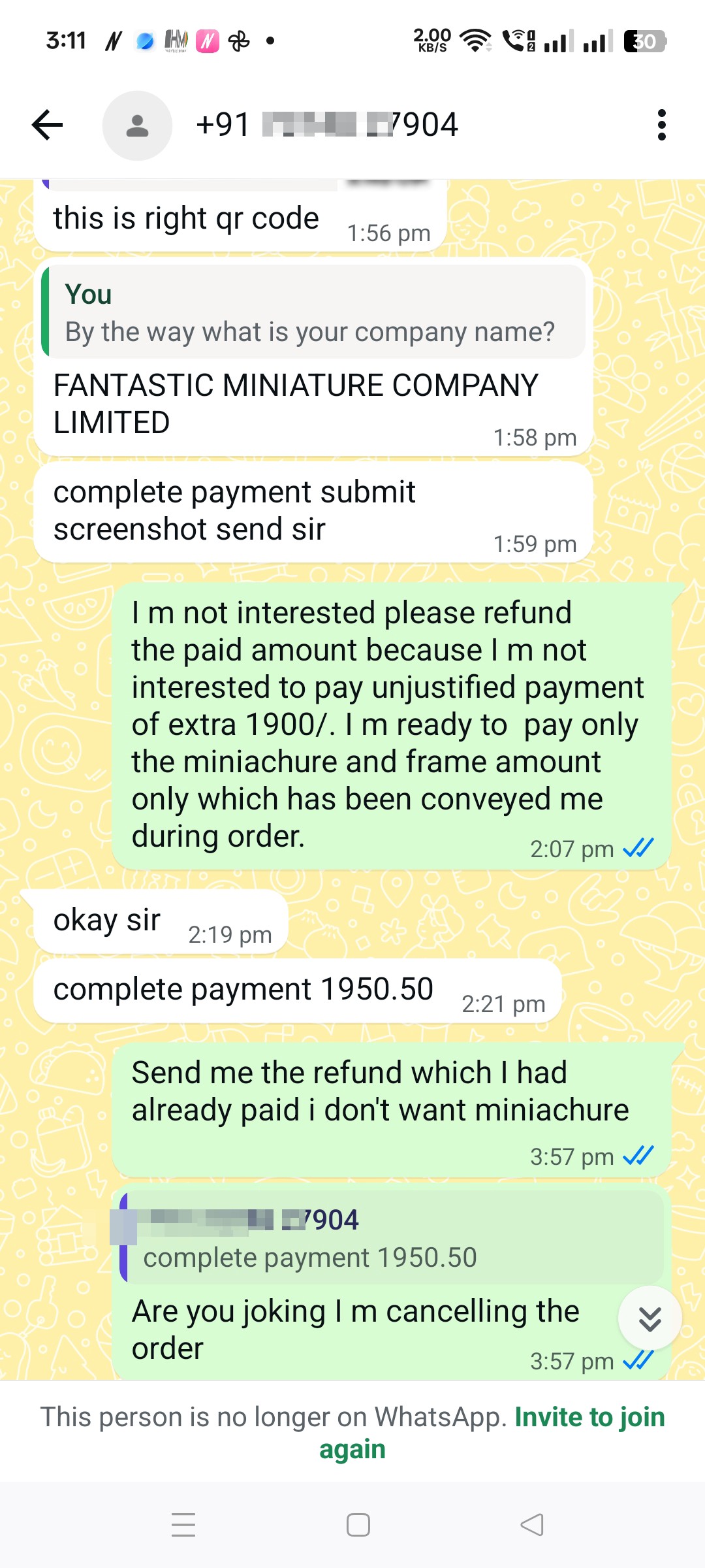 3D miniature fraud 