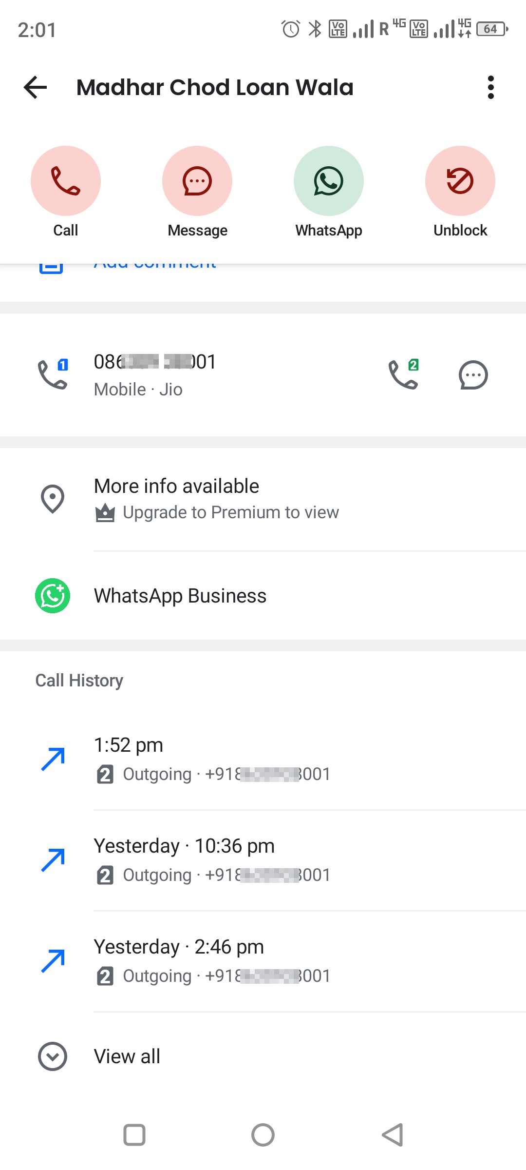 loan fraud call 