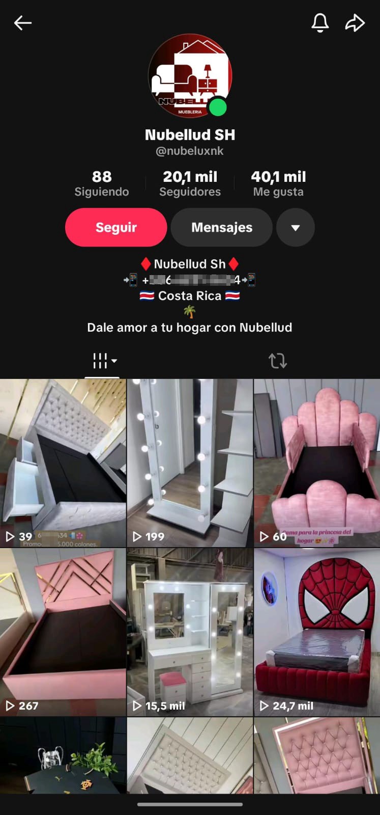 Furniture store scam