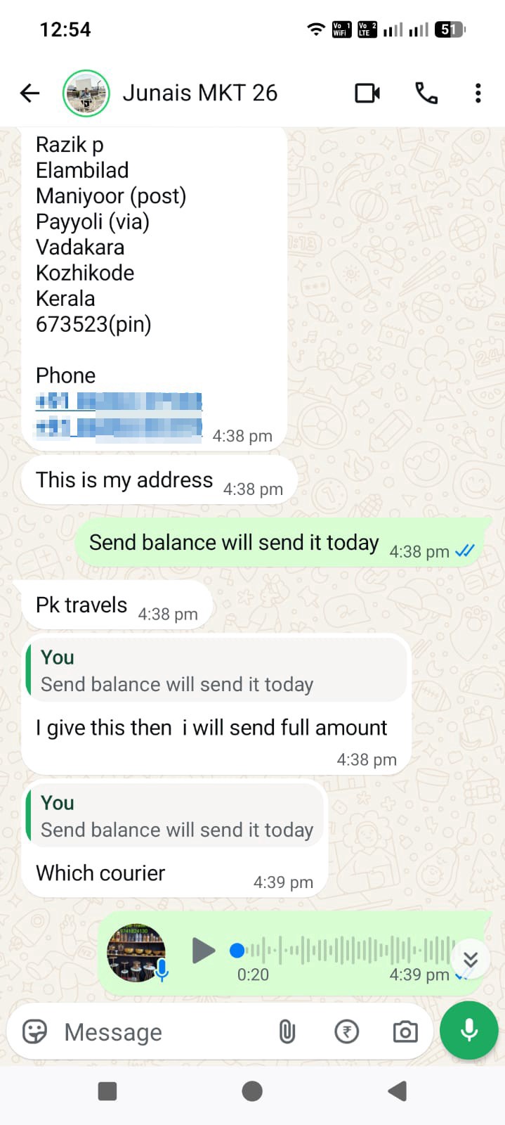 Fraud on Payment after Receiving COD - image 3