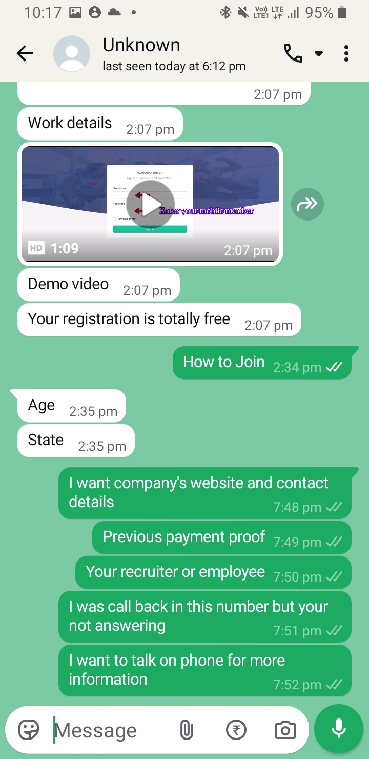Digital Card Data Entry Scam  - image 6