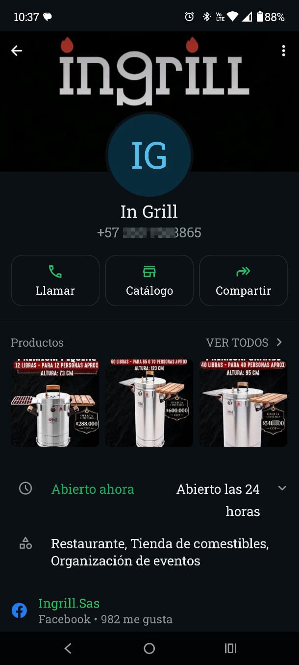 Scam when buying a barbecue barrel in Itagüí, do not pay advances