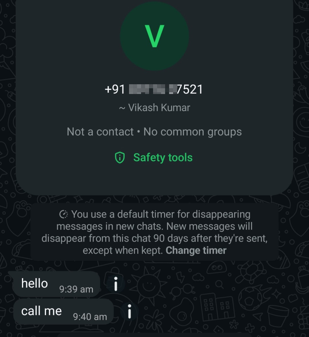 This person keeps calling repeatedly from new numbers, and I don't know him. - image 2