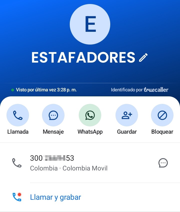 SCAMMERS, THEY PRETEND TO BE FROM NUTRESA GROUP